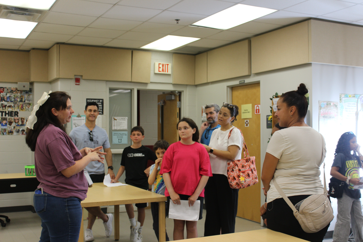 “The 6th graders were very, very sweet, tiny and scared, but it was adorable,” Mrs. Maiden said.