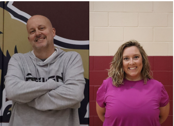 Smile for the new season! 
As the new season is starting Coach Keri and Coach Craig are ecstatic! Being first time coaches at this school, they get to start new and get to know their players better. Volleyball has inspired them, and they hope to do the same to others.
