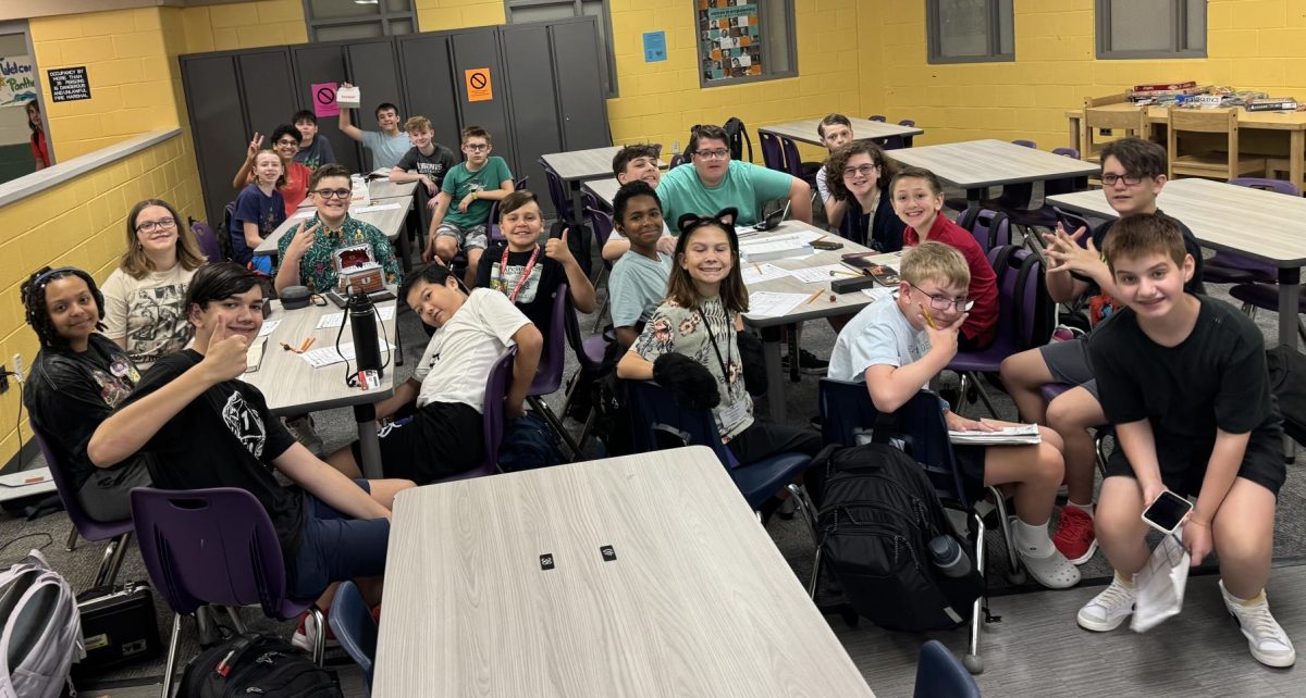 First meeting - the club is now over 60 students!
