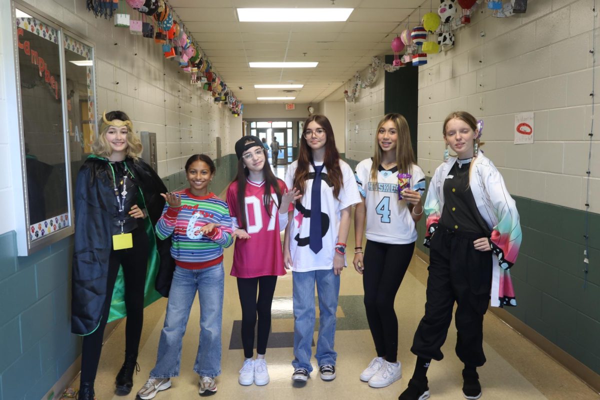 Students wear there costumes to say BOO to drugs.