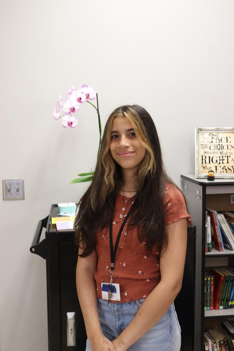 Khloe Diaz is Ms. Canul for the day.
