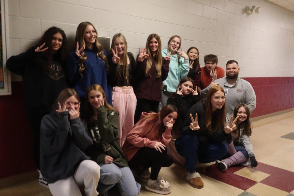 How comfy!
On 1/28/2026 for literacy week the theme was to dress comfy. Mr. Fliger's class did exactly that with almost half of the class coming out to take a picture. They all stated how fun it was to dress up. "It's really fun dressing up for literacy week, we like being comfy," they all said.