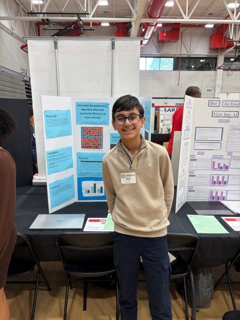 Raphael won robot whisperer with his project