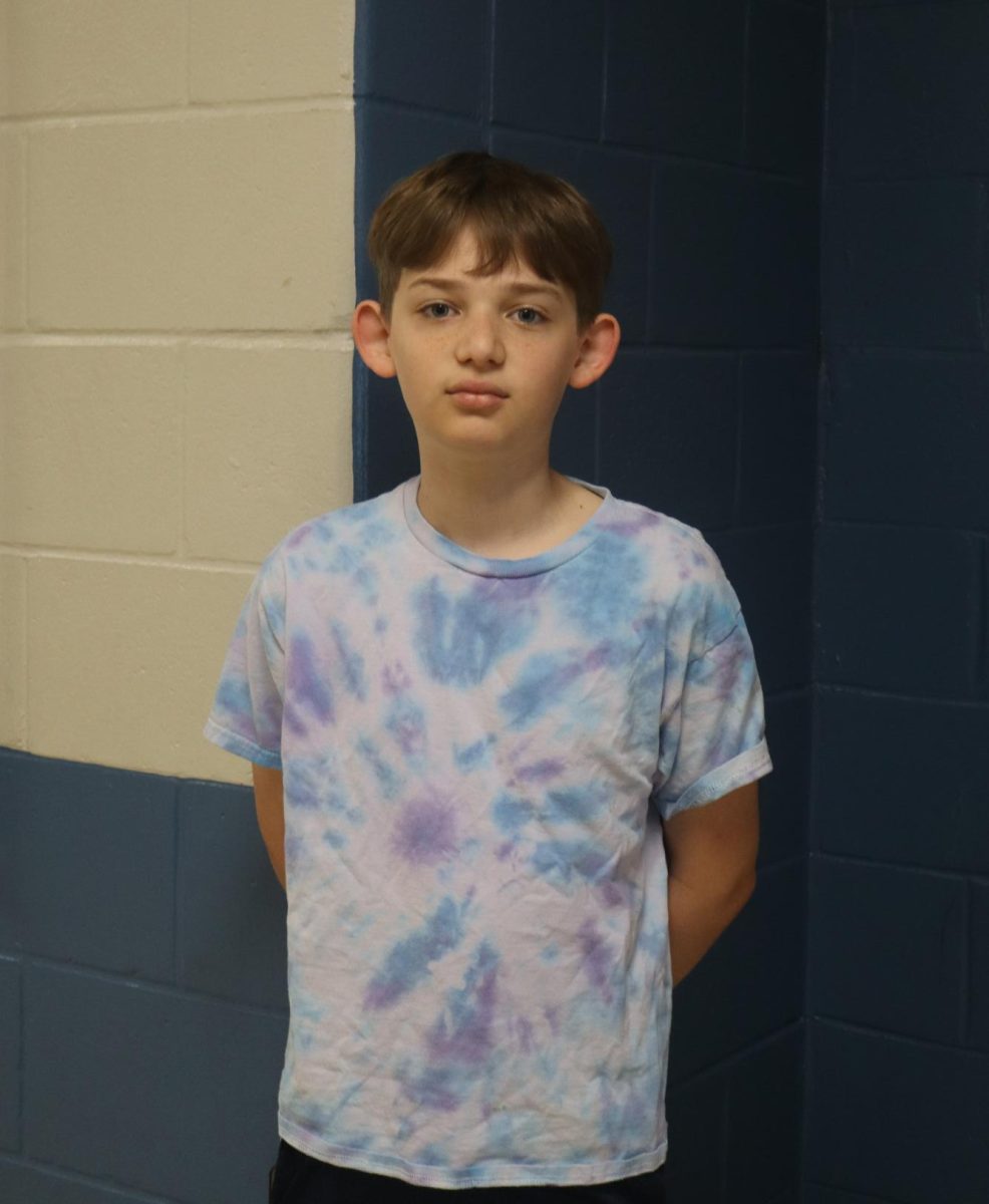 As a 6th grader, Charles Helmick was new to middle school this year. He enjoyed the change from elementary school. Charles says, “This year, I really like hanging out with my friends. Next year, I’m excited for Virtual school.”
