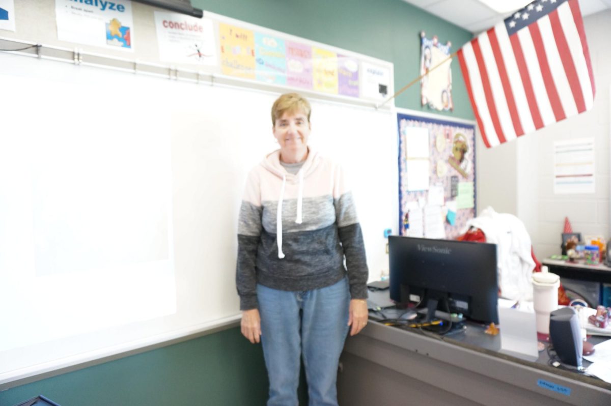 Mrs. Ilemsky is not only a civics teacher but also the sponsor for SGA, or student council. "My favorite part is the campaigns."