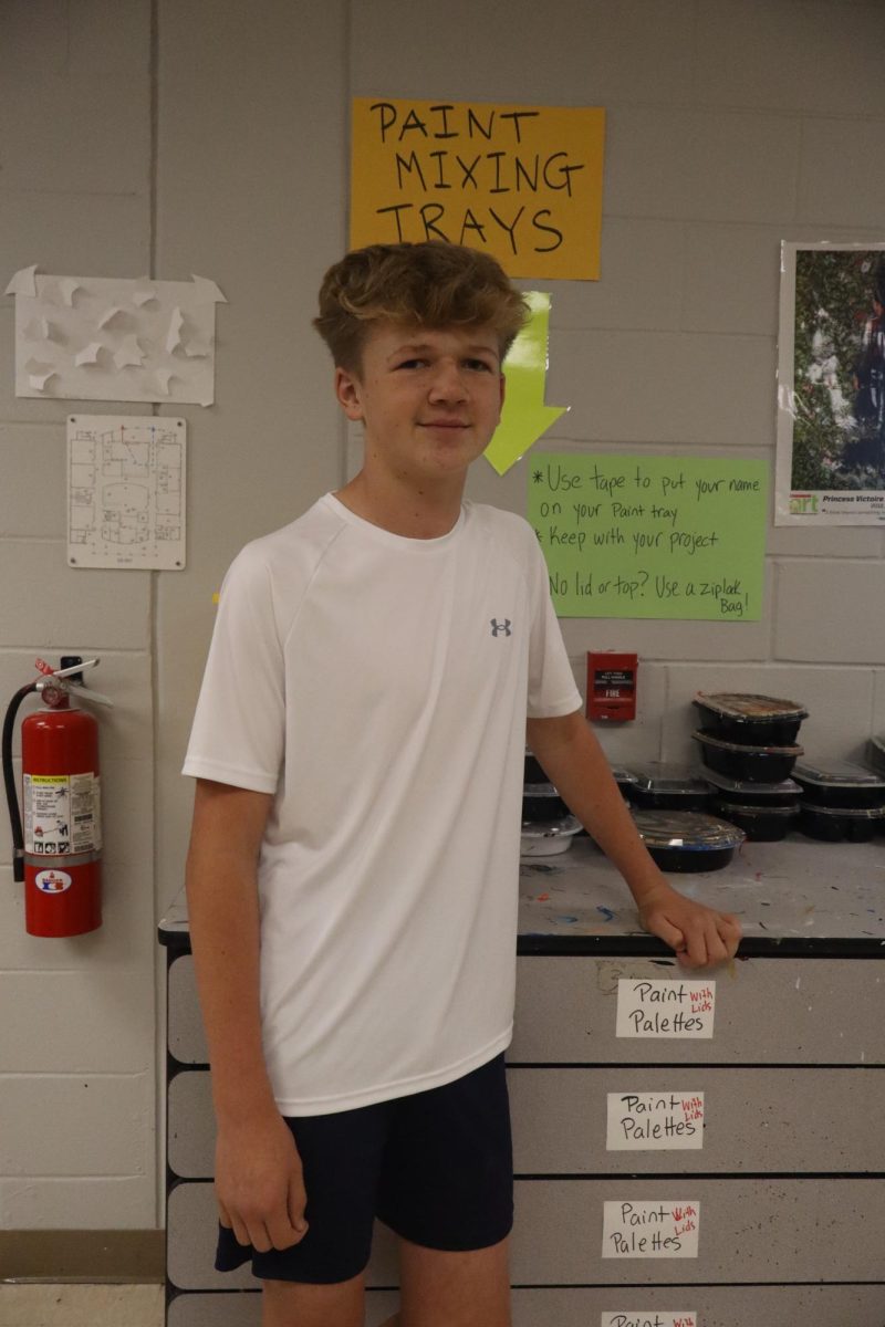 Dylan Hurst is an eighth grader here at LCMS. He enjoys playing basketball in his free time, and he’s excited for the summer, when he has the chance to prepare for high school. “Over the summer, I’m mostly going to hang out with friends,” Dylan says. “I really enjoyed doing fun and interesting projects this school year.”
