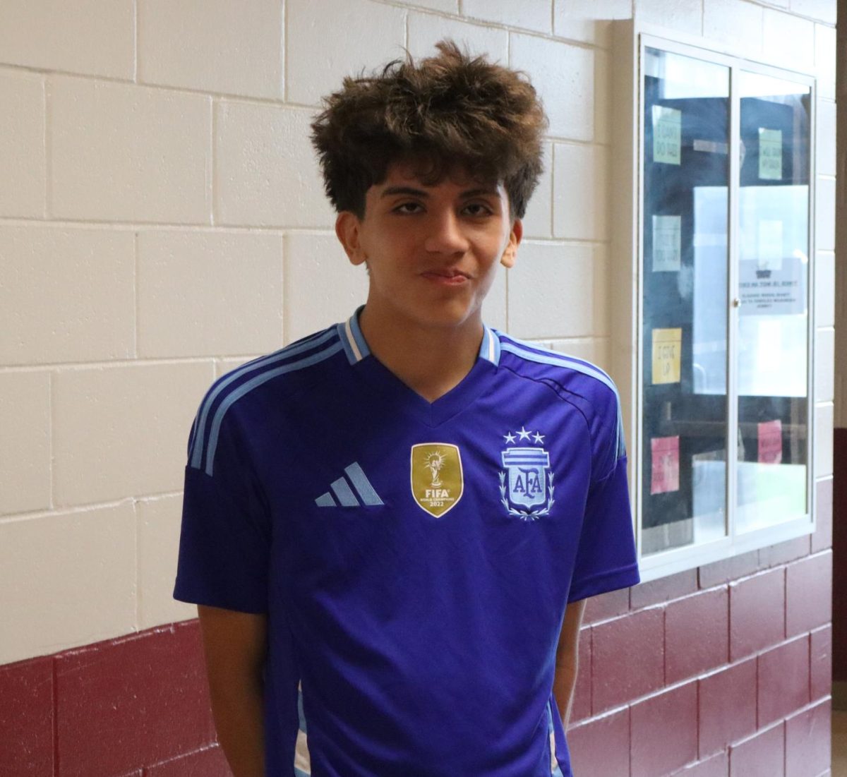 "I’m going to miss Joel Urbina and walking girls to class. I'm also going to miss hanging out with friends and playing with my Needoh."
Alessandro Rodriguez