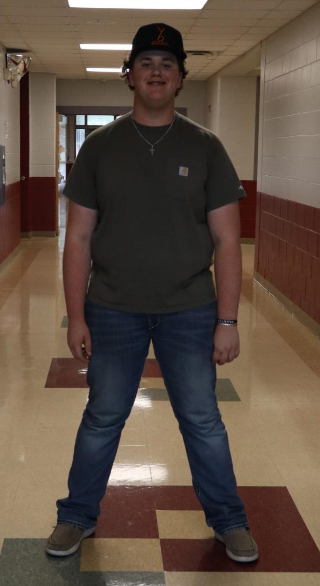 The yearbook staff asked around to what students were doing this summer and what their favorite thing to do was, Tucker Yarborough says "This summer i'm playing baseball and working. My favorite thing to do is play baseball." 