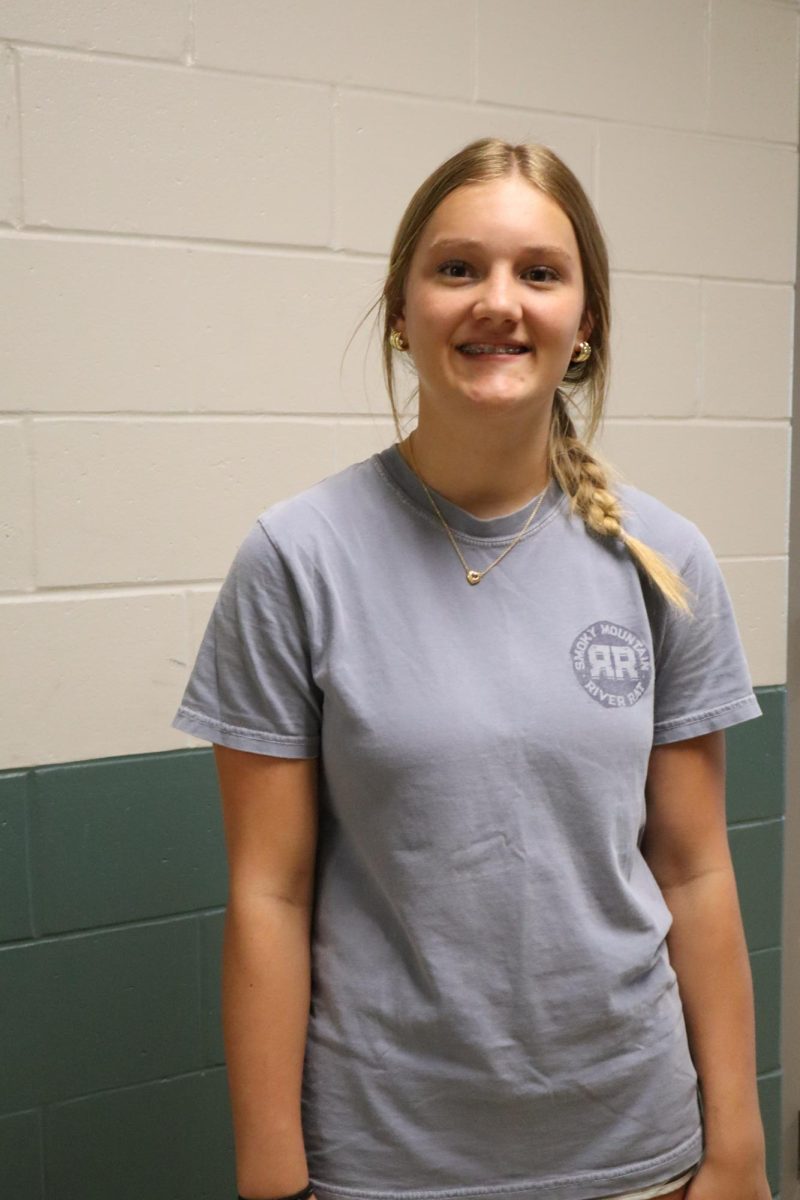 When yearbook asked Dallis Hubbard what she was doing this summer she said; "I'm going to the beach this summer. Which is great because the beach is my favorite place to go to over the summer."