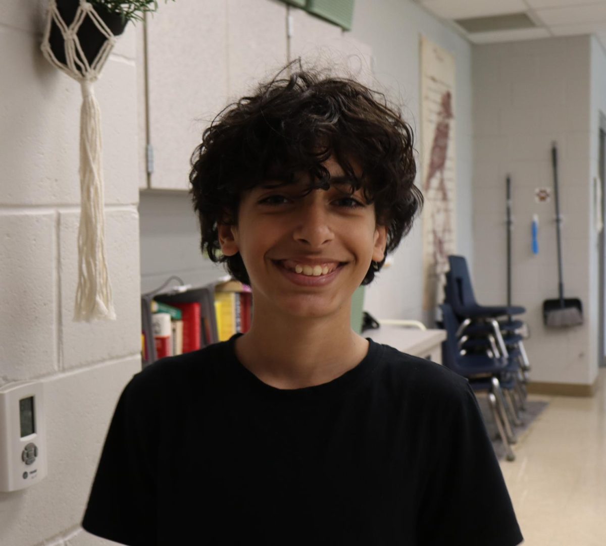 "During May, I celebrated Cinco De Mayo and wore sombreros while dancing." Maliak Abdou