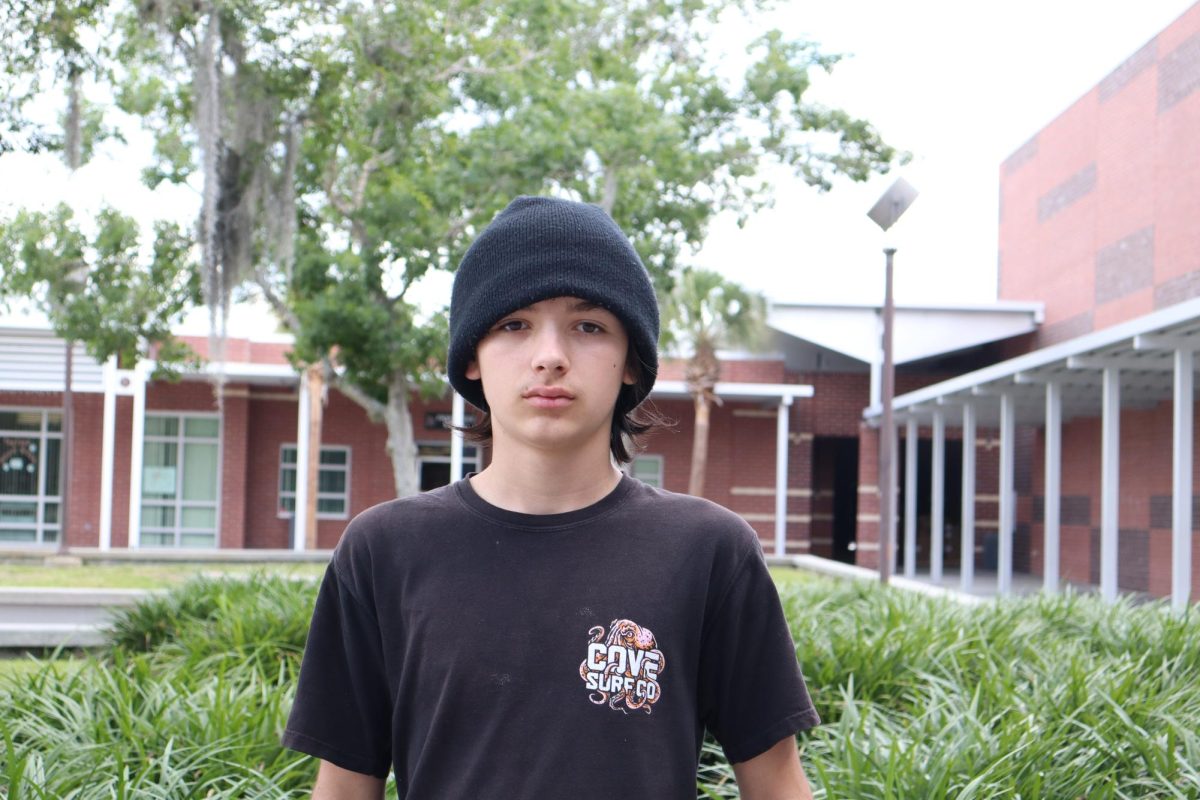 Trenton Musa (8), said, "my favorite memory of the school years that I've been here for is probably... when my friends and I were trying to see who can slide our juice box to a certain point. Soon, one fell on the floor and exploded!" 