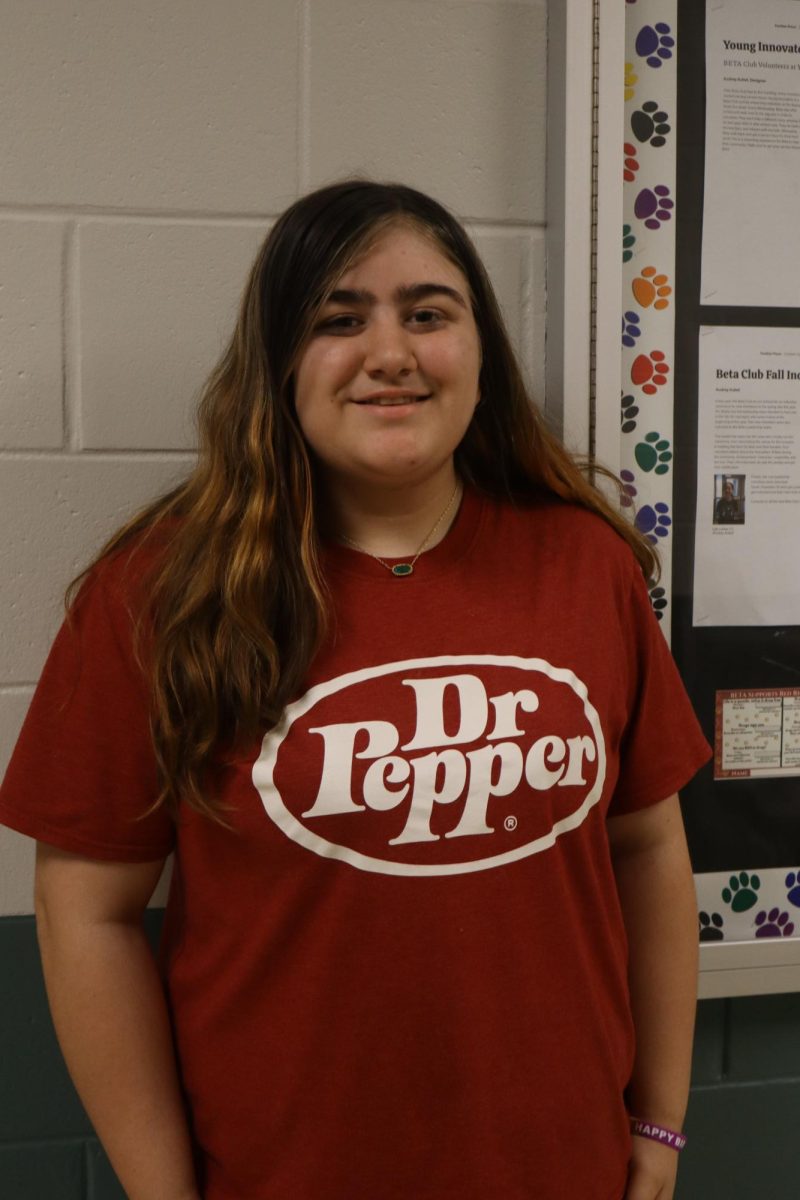 Paige McKinley (7) had a great school year! "It was really fun because I met a lot of new people. I was homeschooled and I came back to school," she said. Over the summer, she looks forward to camping and going to Universal for her birthday.