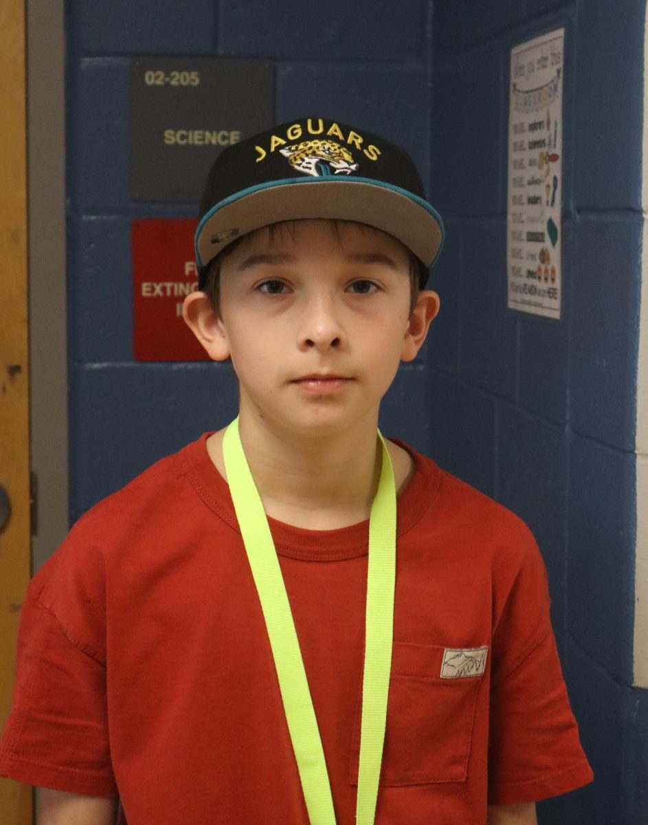 Nathan McClusky(6) enjoys playing baseball. He also makes comics based on the Marvel comics. Nathan says, “I really liked the events this year, especially the Spring Fiesta. I’m planning to go to the beach this summer.”
